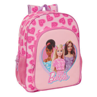 Koululaukku Barbie Love Pinkki 32 X 38 X 12 cm