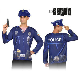 Aikuisten T-paita 7598 Poliisimies
