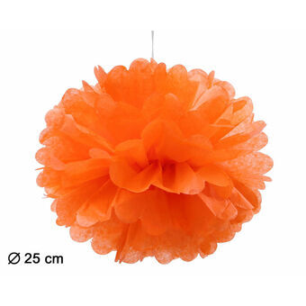 Pompomit Oranssi Ø 25 cm