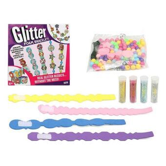 Askartelusetti Glitter Foam Bracelets 119916