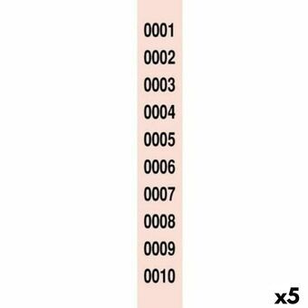 Arpanumeroliuskat 1-10000 (5 osaa)