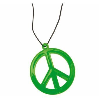 Riipukset My Other Me Peace Symbol Hippie 6 väriä (6 uds) (18 cm)
