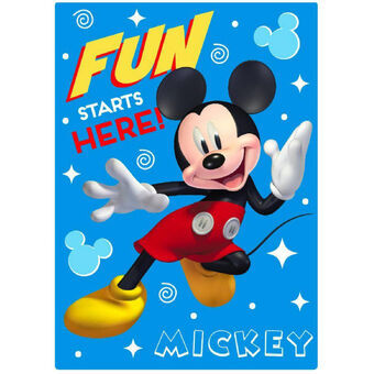 Huopa Mickey Mouse Only one 100 x 140 cm Laivastonsininen Polyesteri