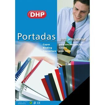 Binding Covers DHP Musta A4 polypropeeni (100 osaa)