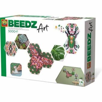 Setti SES Creative Beedz Art - Hex tiles Botánica (FR)