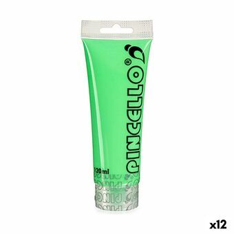 Akryylimaali Neon Vihreä 120 ml (12 osaa)