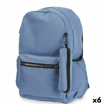 Koululaukku Sininen 37 x 50 x 7 cm (6 osaa)