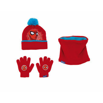Hattu, hanskat ja niskan lämmitin Spiderman Great power