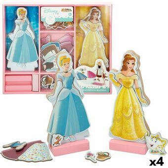 Hahmot Princesses Disney 45 Kappaletta 4 osaa 9 x 20,5 x 1,2 cm