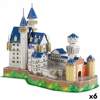 3D-palapeli Colorbaby New Swan Castle 95 Kappaletta 43,5 x 33 x 18,5 cm (6 osaa)
