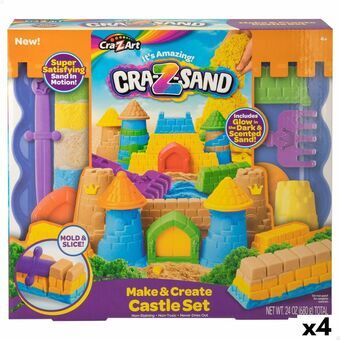Askartelusetti Cra-Z-Art Cra-Z-Sand Castle Muovinen Arena