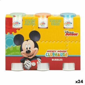 Bubble blower set Mickey Mouse 3 Kappaletta 60 ml (24 osaa)
