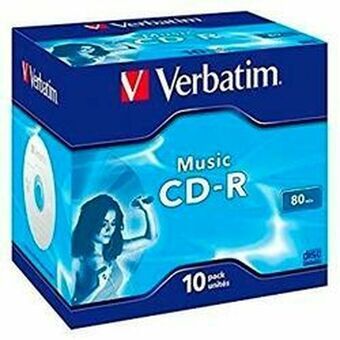 CD-R Verbatim Music CD-R Musta