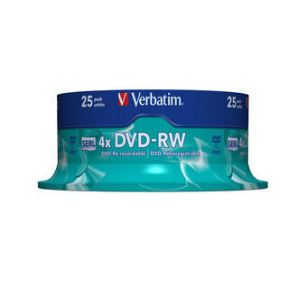 DVD-RW Verbatim 43639 Monivärinen