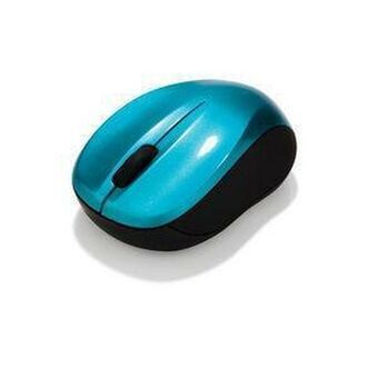 Langaton hiiri Verbatim Go Nano Kompakti Reseptori USB Sininen Musta Turkoosi Syaani 1600 dpi
