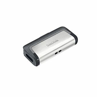 USB-tikku SanDisk SDDDC2-128G-G46 Musta Musta/Hopeinen Hopeinen 128 GB