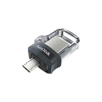Muistitikku SanDisk SDDD3-064G-G46 Musta Avaimenperä Hopeinen 64 GB