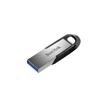 USB-tikku SanDisk Ultra Flair Musta Hopeinen