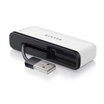 USB-keskitin Belkin F4U021BT Musta Valkoinen