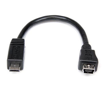 Kaapeli Micro USB Startech UUSBMUSBMF6          Micro USB A Micro USB B Musta