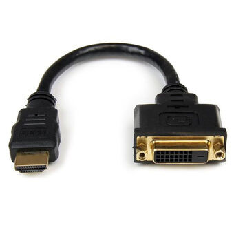 HDMI-adapteri Startech HDDVIMF8IN           Musta
