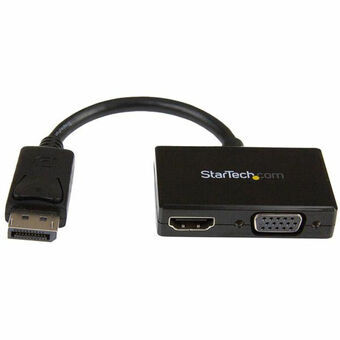 DisplayPort - HDMI Adapteri Startech DP2HDVGA Musta
