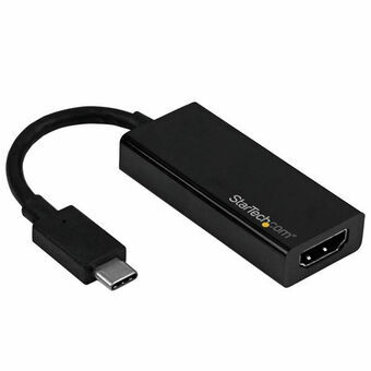 USB C - HDMI Adapteri Startech CDP2HD4K60 Musta 4K
