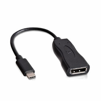 USB C - DisplayPort Adapteri V7 V7UCDP-BLK-1E        Musta