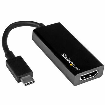 USB C - HDMI Adapteri Startech CDP2HD 4K Ultra HD Musta