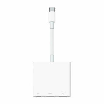 3-porttinen USB-C-hubi Apple MUF82ZM/A Valkoinen