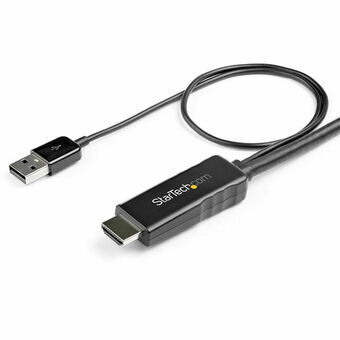 DisplayPort - HDMI/VGA-adapteri Startech HD2DPMM2M            (2 m) Musta