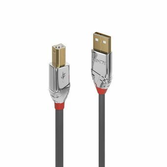 Kaapeli Micro USB LINDY 36643 3 m Musta Harmaa (1 osaa)