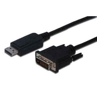 DisplayPort - DVI Adapteri Digitus AK-340301-030-S Musta