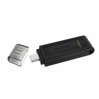 USB-tikku Kingston DT70/128GB usb c Musta 128 GB