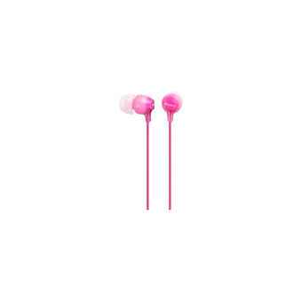 Kuulokkeet mikrofonilla Sony MDR-EX15AP Pinkki