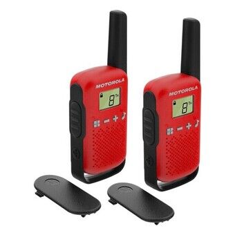 Walkie-Talkie Motorola T42 RED 1,3" LCD 4 km Punainen (2 pcs)