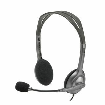 On-Ear- kuulokkeet Logitech 981-000271 Musta Hopeinen