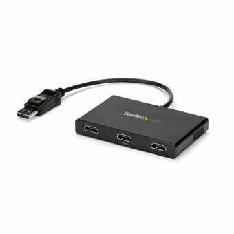 USB-keskitin Startech MSTDP123HD Musta