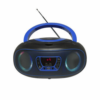 Radio CD MP3 Denver Electronics 111141300011 Bluetooth LED LCD Sininen