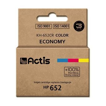 Alkunperäinen mustepatruuna Actis KH-652CR Cyanin sininen/Magentan punainen/Keltainen