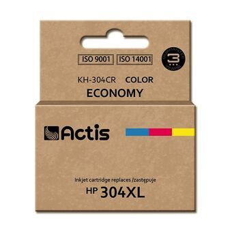 Alkunperäinen mustepatruuna Actis KH-304CR Cyanin sininen/Magentan punainen/Keltainen