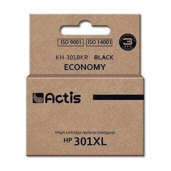 Alkunperäinen mustepatruuna Actis KH-301BKR Musta