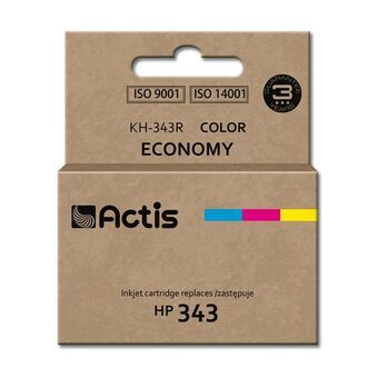 Yhteensopiva mustepatruuna Actis KH-343R Cyanin sininen/Magentan punainen/Keltainen