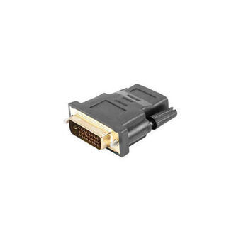 HDMI - DVI adapteri Lanberg AD-0010-BK Musta