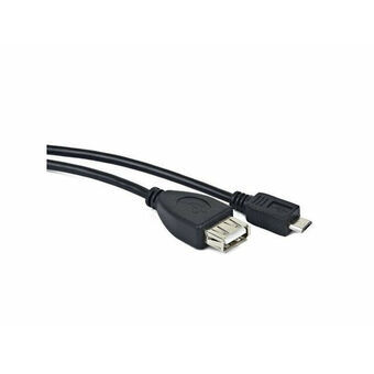 Kaapeli Micro USB Lanberg OEM-0006 Musta 15 cm