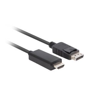 DisplayPort - HDMI-kaapeli Lanberg CA-DPHD-11CC-0050-BK Musta