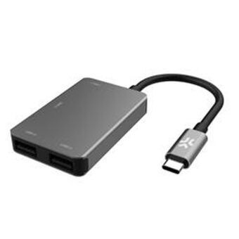 4-porttinen USB-hubi Celly PROHUB4IN1SV