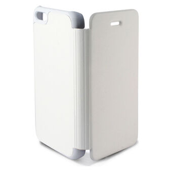 Matkapuhelimen foliokotelo iPhone 5C KSIX Slim Valkoinen Polykarbonaatti