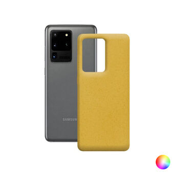 Puhelinsuoja Samsung Galaxy S20 Ultra KSIX Eco-Friendly - Sininen