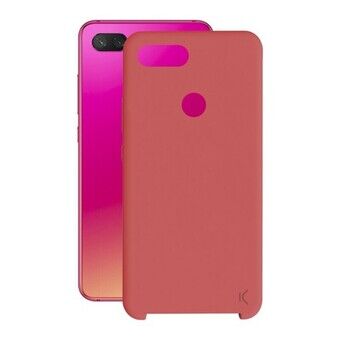 Puhelinsuoja Xiaomi Mi 8 Lite KSIX Soft Punainen